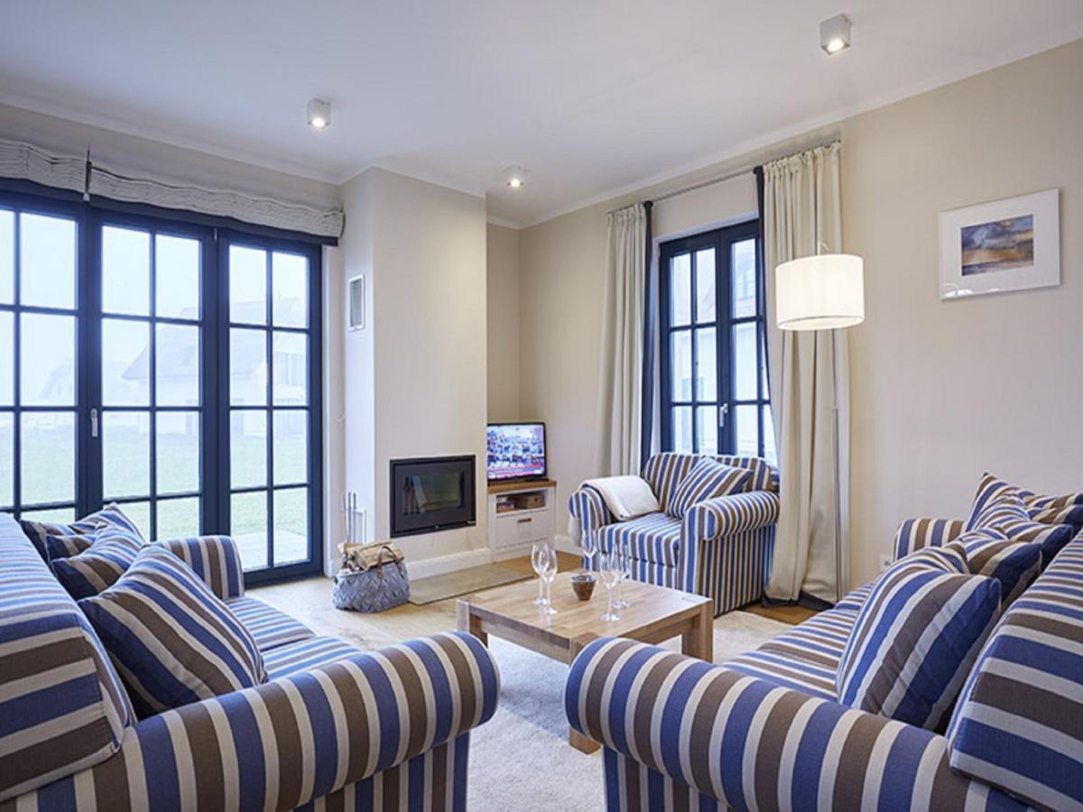 Reetland Am Meer - Luxus Reetdachvilla Mit 3 Schlafzimmern, Sauna Und Kamin F15 Dranske Exterior photo